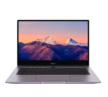 华为笔记本电脑 MateBook B3-420 14英寸轻薄本(i5-1135G7 16G 512G WIN11 HOME)深空灰
