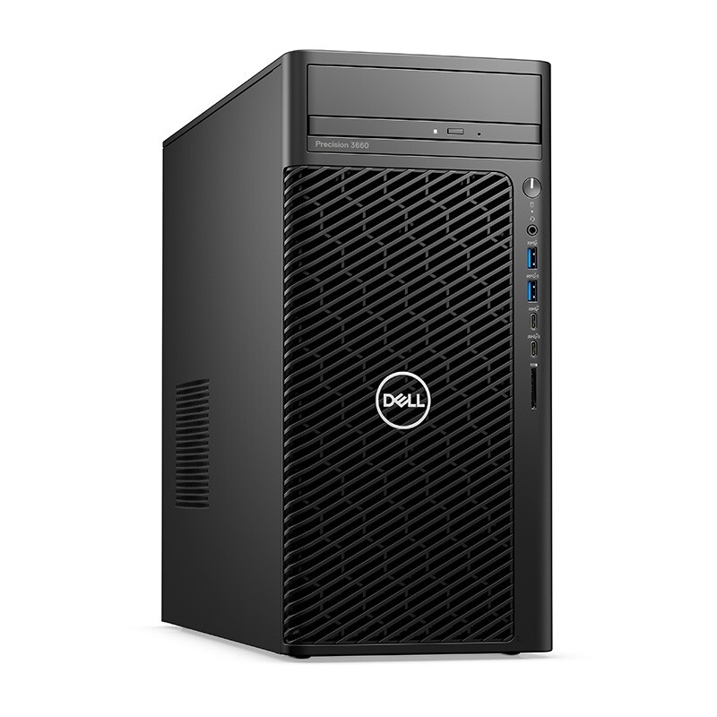戴尔（DELL） Precision T3660 图形三维设计渲染建模工作站台式主机 酷睿19-13900K 3.2G 十六核 32G运行内存/512G固态硬盘+2T机械硬盘/RTX3060 12G独显+27寸显示器  3年质保