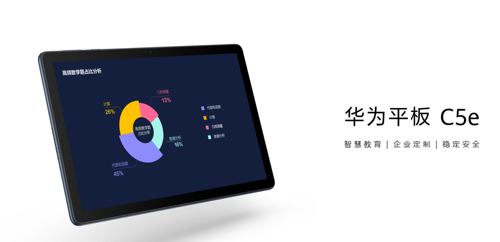 华为擎云C5e 10.4英寸 AGS5Z-W09(4GB+64GB)曜石黑 WIFI版 保修一年