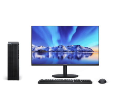 华为擎云B530-K5821N商用台式电脑 ( i5 8+256+1TB)无Wifi&amp;蓝牙+23.8寸显示器/三年保修三年上门/300W电源
