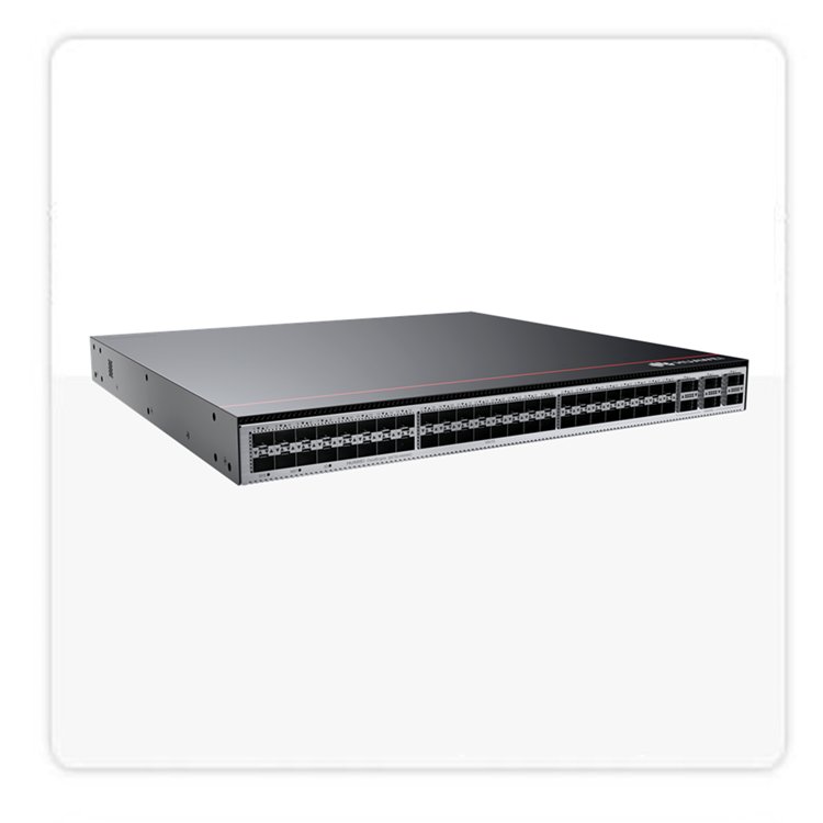 华为核心交换机 CloudEngine S6730-H48X6C(C13_China) 1、1xS6730-H48X6C(48个万兆SFP+,6个40GE QSFP28,可选license升级到6个100GE QSFP28,不含电源) 2、2x600W交流电源模块(后前风道,电源面板侧出风) 3、1xS67XX-H基本软件,每设备 包含：安装、调试、实施等服务 质保期：三年